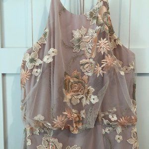 Floral Floor Length Dress